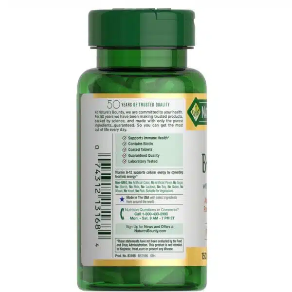 Nature's Bounty Vitamin B Complex Tablet in Bangladesh