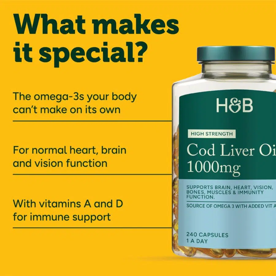 Holland & Barrett Cod Liver Oil in Bangladesh