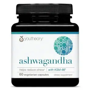 Youtheory Ashwagandha KSM-66 Ashwagandha 60 Capsules in Bangladesh