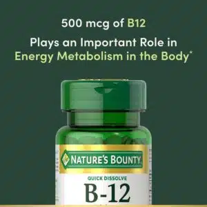 Nature’s Bounty Vitamin B12 500 mcg (100 Tablet) in Bangladesh
