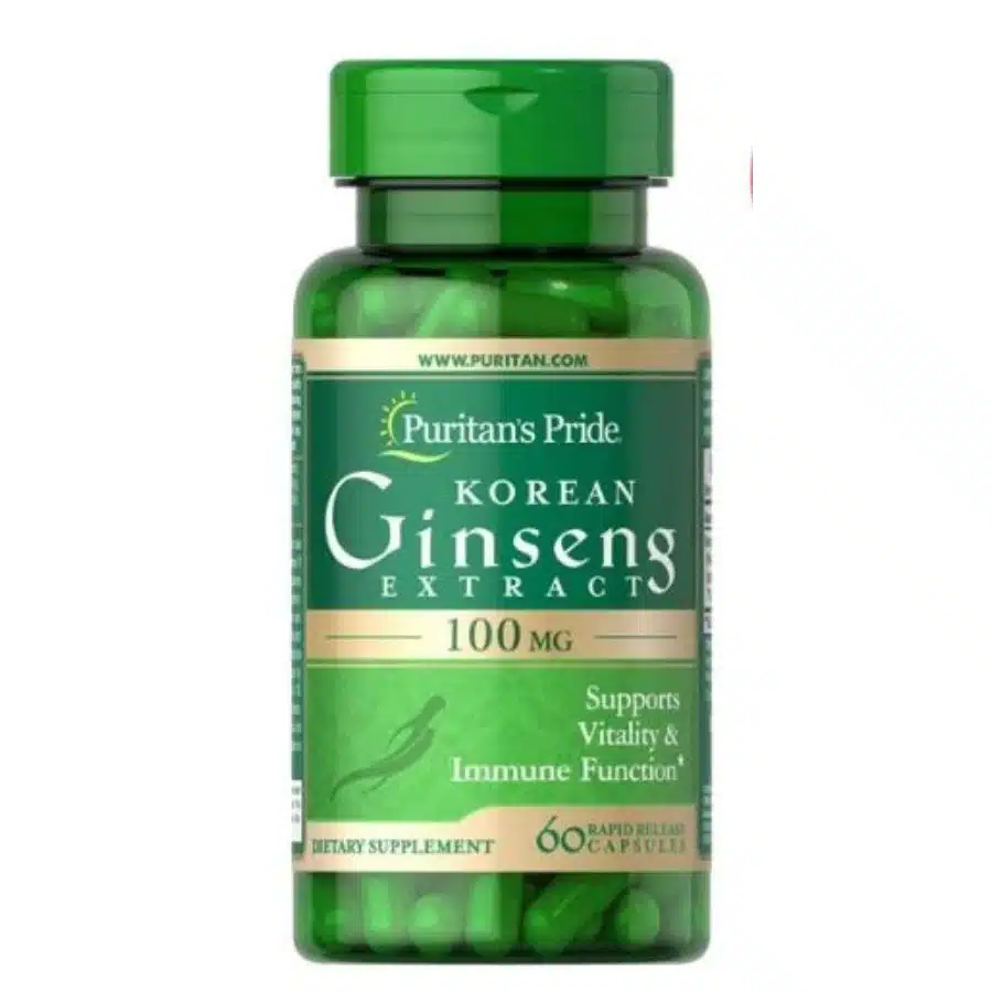 Puritan's Pride Korean Ginseng Extract (60 Capsules)