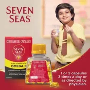 Seven Seas Original Cod-Liver Oil (100 Capsule)