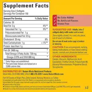 Nature Made Fish Oil 1200mg