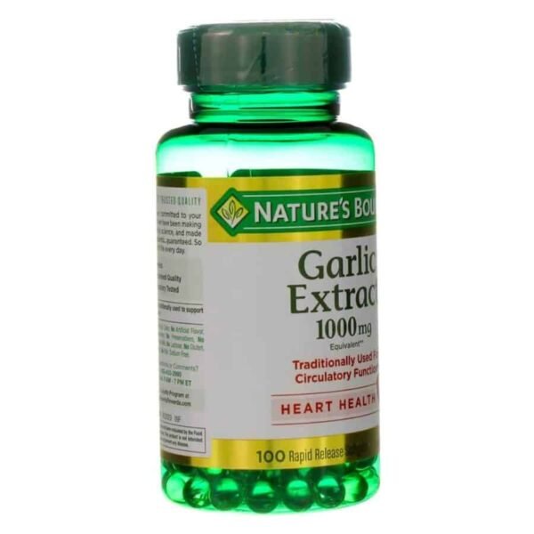 Nature’s Bounty, Garlic Extract 1000 mg (100 Softgels)