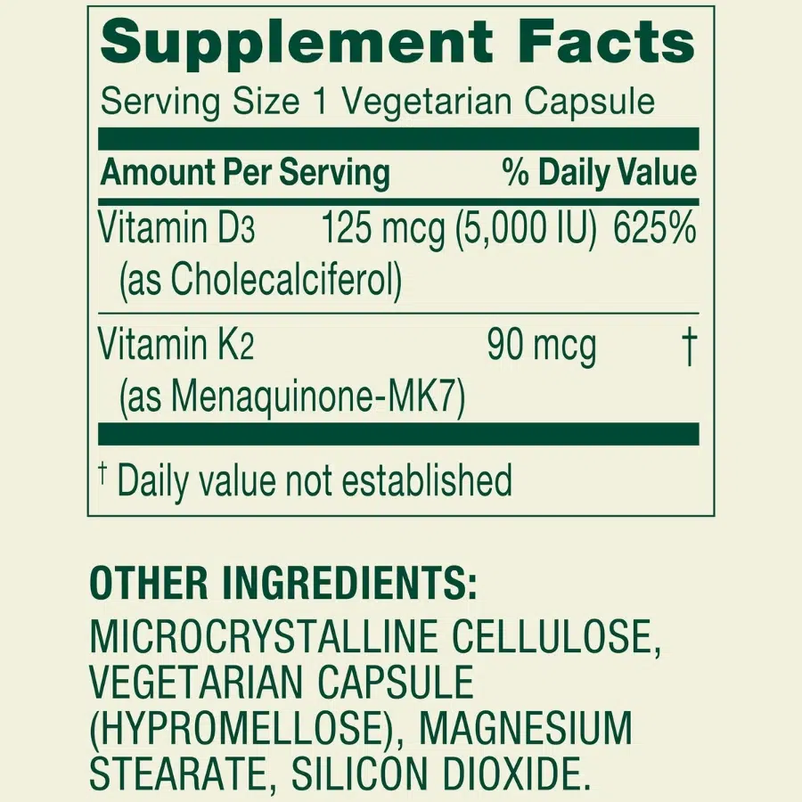 Spring Valley Vitamin K2 and D3 Supplement in Bangladesh