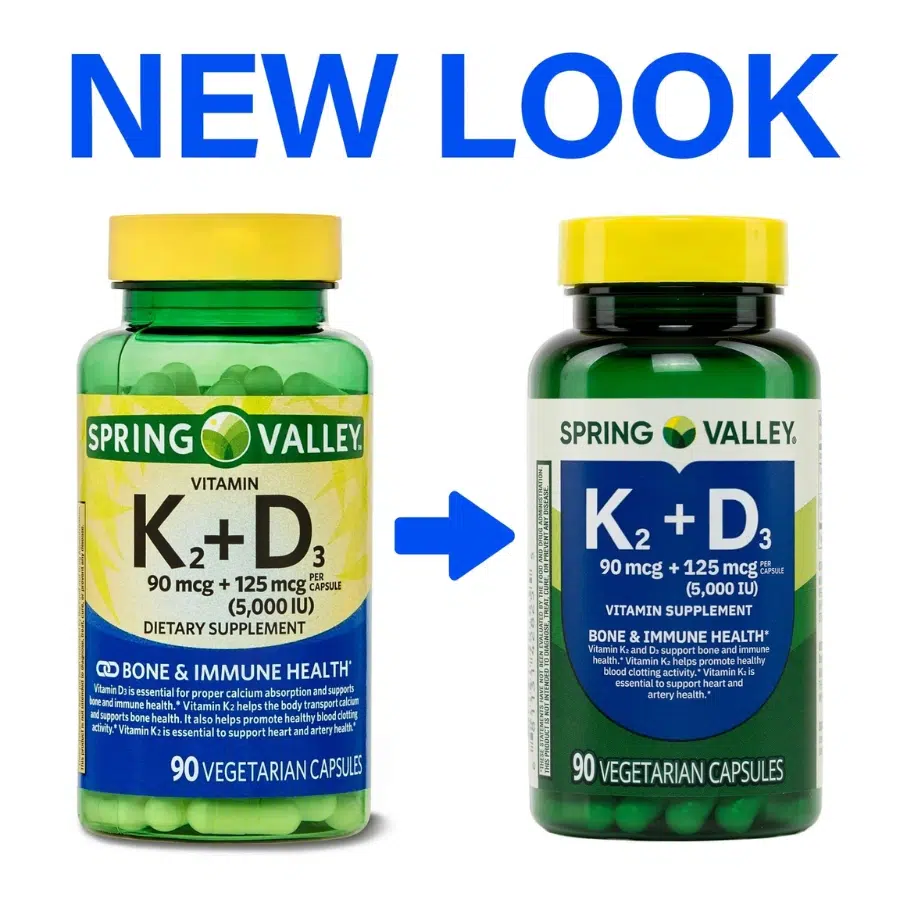 Spring Valley Vitamin K2 and D3 Supplement in Bangladesh