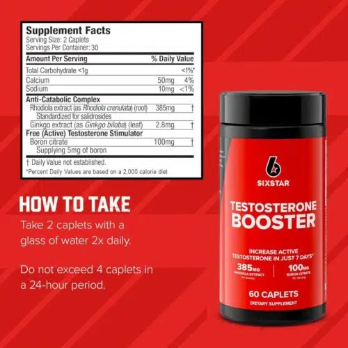 Six Star Testosterone Booster Tablets Price in Bangladesh