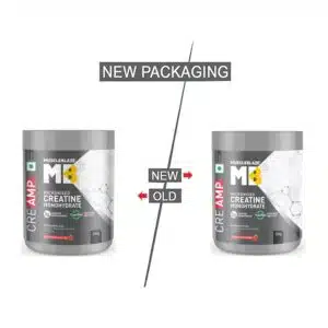 MuscleBlaze MB Creatine Monohydrate CreAMP (80 Servings, 320G) | Trustified Certified Creatine