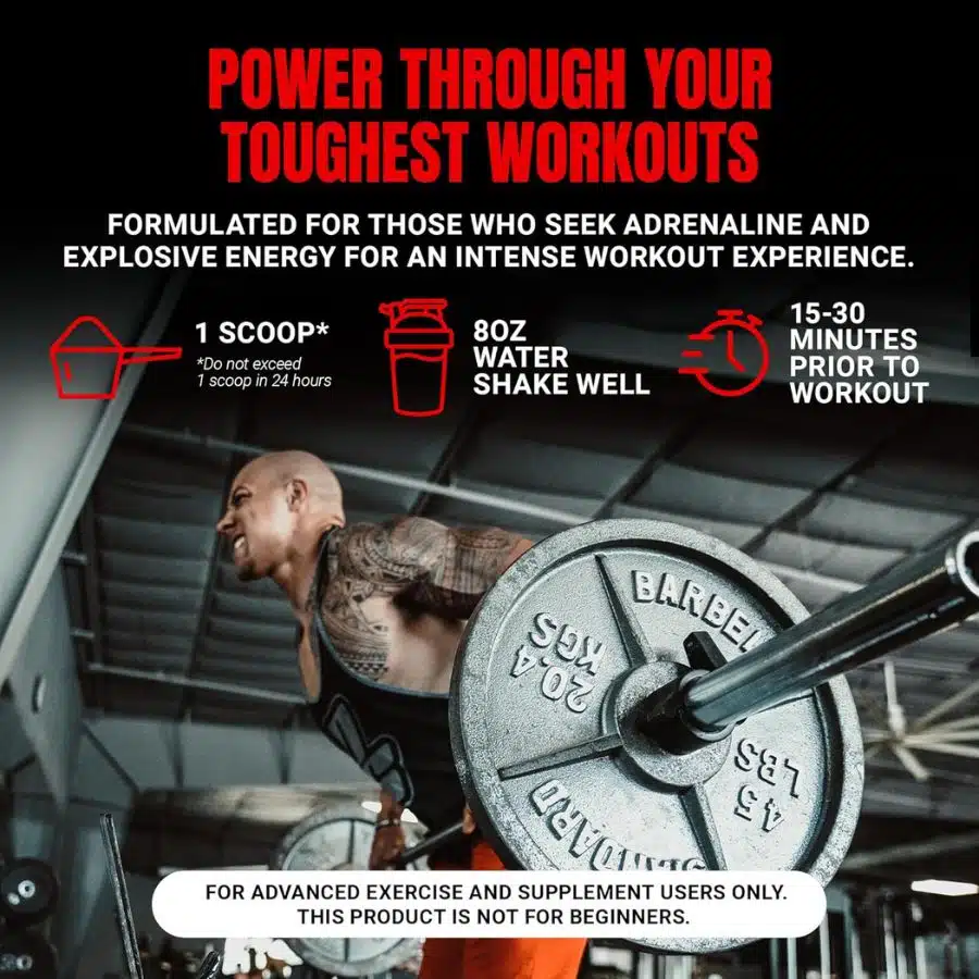 Convict High Stim Pre-Workout Powder Price in Bangladesh