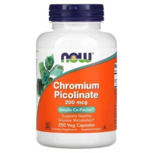 Now Chromium Picolinate 250 Mcg Capsules Price in Bangladesh