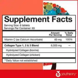 Youtheory Collagen + Biotin (390 Tablets) in Bangladesh