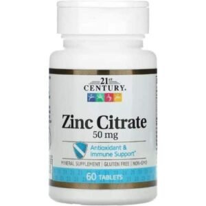 21St Century Zinc Citrate 50 Mg Tablets Price in Bangladesh