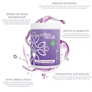 Edible Health Hydrolyzed Bovine Collagen Powder (400g)