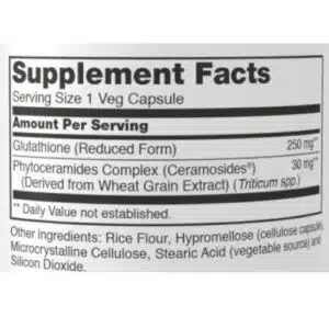 NOW Foods Glutathione Skin Brightener (30 Veg Capsules)