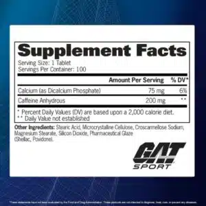 Gat Sport Essential Caffeine (100 Tablets)