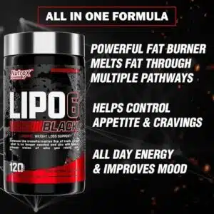 Lipo-6 Black, Fat Burner (120 Capsules) in Bangladesh