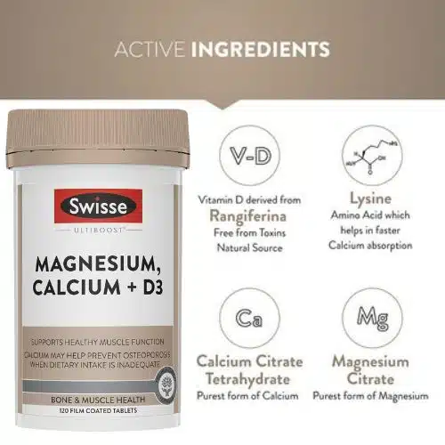 Swisse Magnesium Calcium + Vitamin D3 Tablet Price in Bangladesh