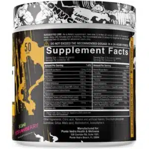 Condemned Convict High Stim Pre-Workout (50 Serving)
