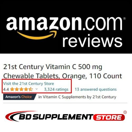 21st Century Vitamin C 500 mg Tablet reviews