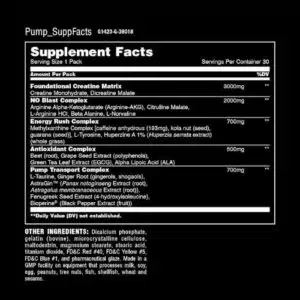 Animal Pump Preworkout (30 Packs)