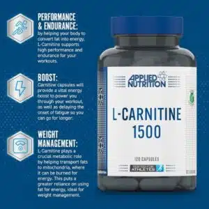 Applied Nutrition L-Carnitine 1500mg (120 Capsules)