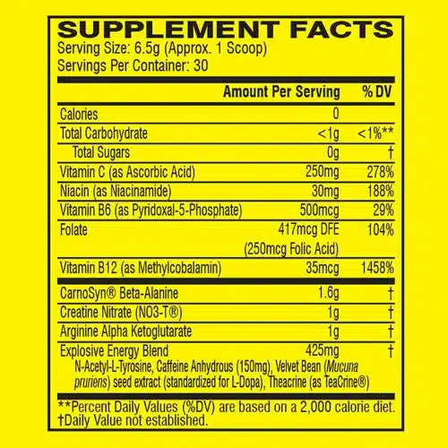 C4 pre-workout