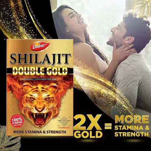 Dabur Shilajit Double Gold Capsule (30 Capsules) in Bangladesh - Image 3