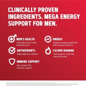GNC Mega Men Energy and Metabolism Multivitami