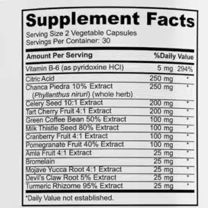 Genius Herbals Uric Acid Cleanse (60 Capsules) | Best Price in Bangladesh