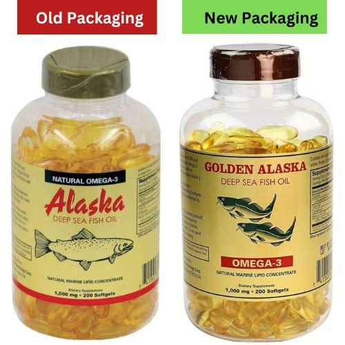 Golden Alaska Deep Sea Fish Oil 1000mg