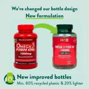Holland & Barrett Omega 3 Fish Oil 1000mg (120 Capsules) in Bangladesh