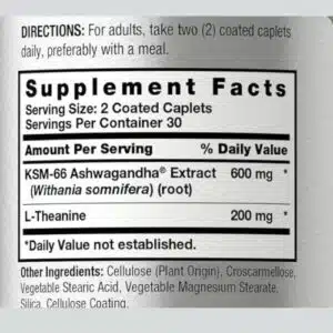 Horbaach KSM-66 Ashwagandha 600mg (60 Tables) in Bangladesh