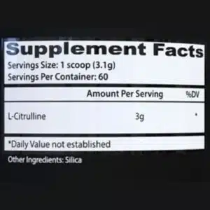 Insane Labz L-Citrulline (60 Servings) in Bangladesh