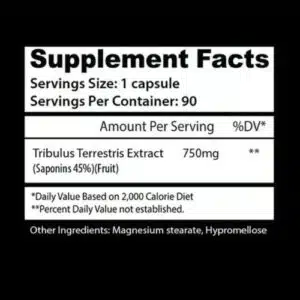Insane Labz, Tribulus 750mg (90 Capsules)