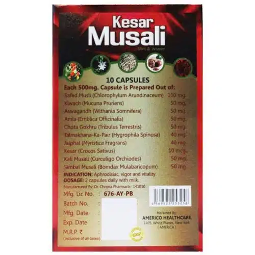 Kesar Musali Capsule
