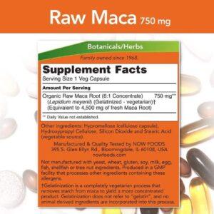 NOW Foods Maca 750mg capsules price in Bangladesh