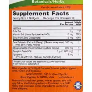NOW Foods Prostate Support (90 Softgels) in Bangladesh