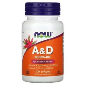 NOW Vitamin A & D Capsule Price in Bangladesh