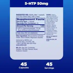 Natrol, 5-HTP Mood & Stress 50 mg (45 Capsules) in Bangladesh