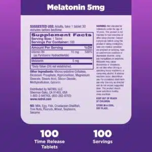 Natrol Melatonin 5 mg (100 Tablets) in Bangladesh