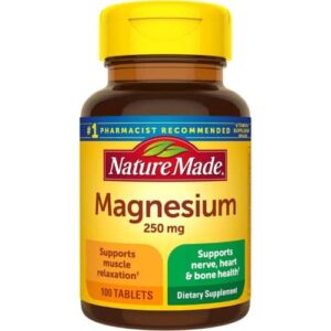 Nature Made magnesium 250 mg tablet price in Bangladesh.