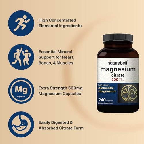 Naturebell Magnesium Citrate Capsule in Bangladesh