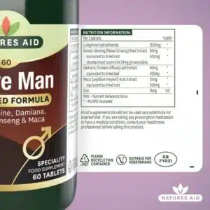 Natures Aid Active Man Tablet supplement facts