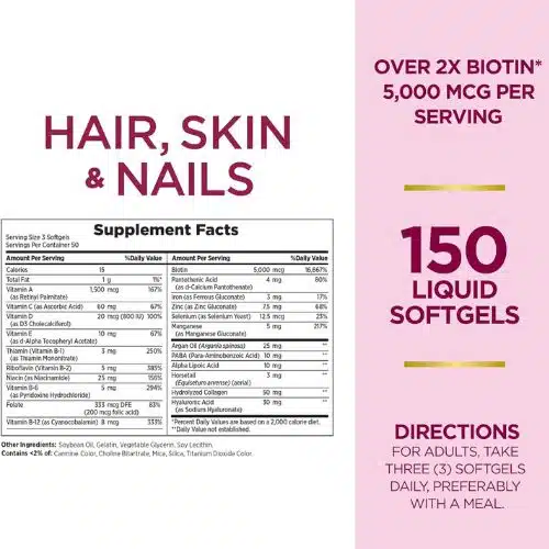 Nature's Bounty Hair Skin and Nails