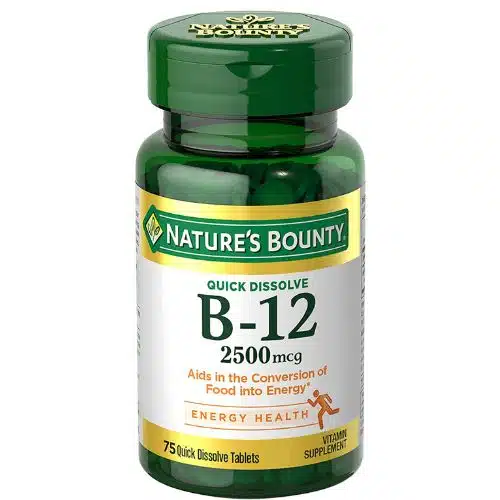 Nature's Bounty Vitamin B12 2500mcg Tablets in Bangladesh