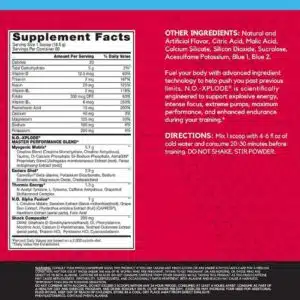 NO Xplode Pre Workout (60 serving)