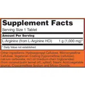 NOW Foods, L-Arginine, Double Strength,1,000 mg, 120 Tablets