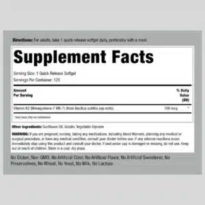 Piping Rock Vitamin K2 MK7