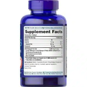 Puritan’s Pride Omega-3 Fish Oil, 1200 mg (100 saoftgel)