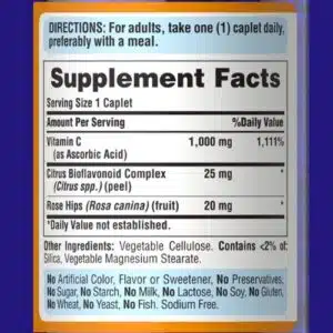 Puritan’s Pride Vitamin C-1000 mg (100 Tablets)